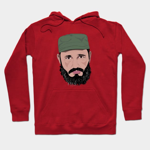 Fidel Castro Hoodie by RMZ_NYC